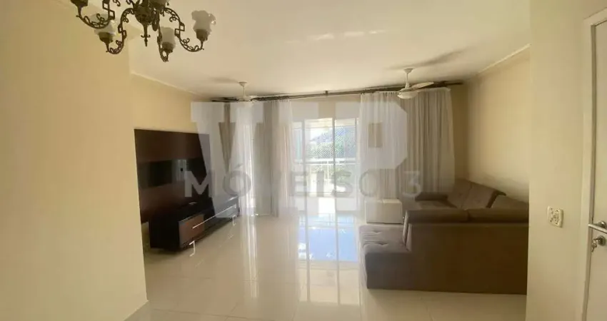 Apartamento 3 dormitórios na quadra da praia para locação lazer completo em Santos