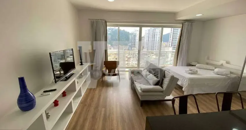 Apartamento com 1 quarto à venda no Pompéia, Santos