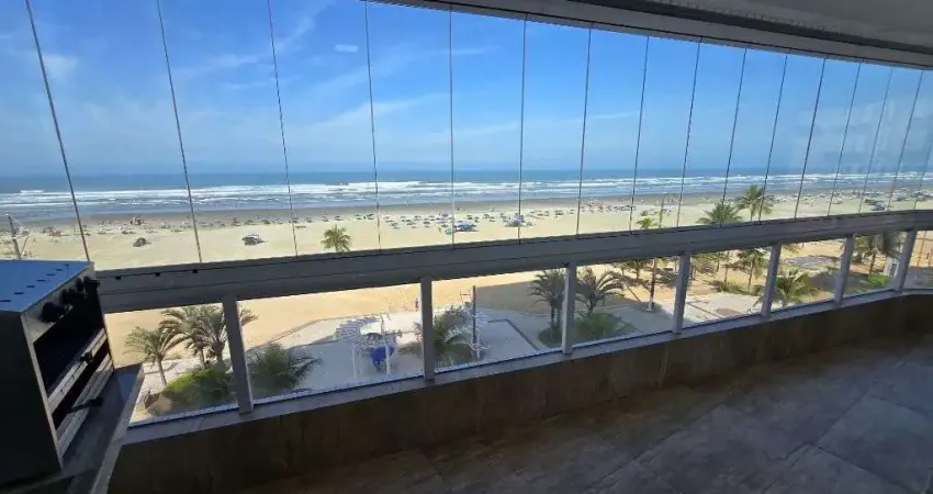 Apartamento FRENTE MAR com 3 Quartos na Guilhermina - Praia Grande/SP