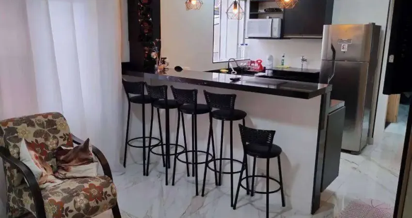 Apartamento com 1 quarto à venda na Rua Ipanema, Guilhermina, Praia Grande