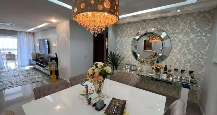 Apartamento 3 Quartos Alto Padrão com Vista para o Mar Boqueirão Praia Grande/SP