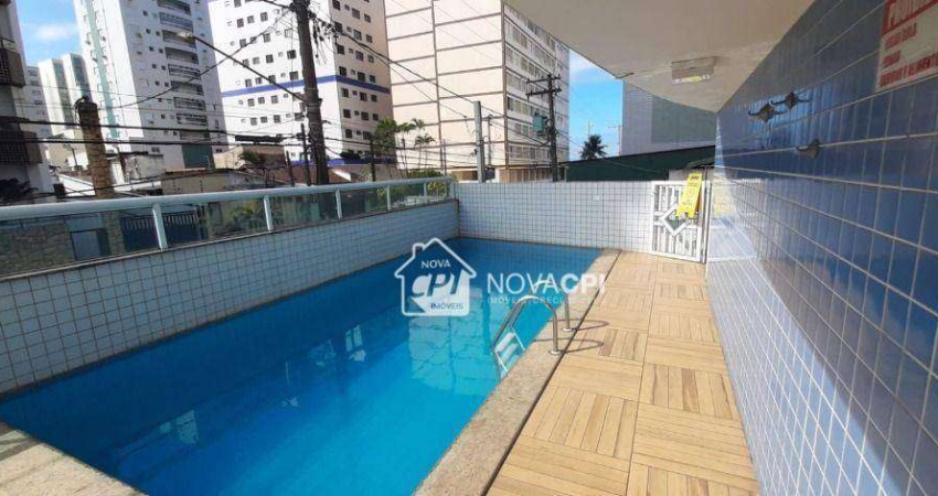 Apartamento com 2 dormitórios à venda, 90 m² por R$ 430.000,00 - Vila Guilhermina - Praia Grande/SP
