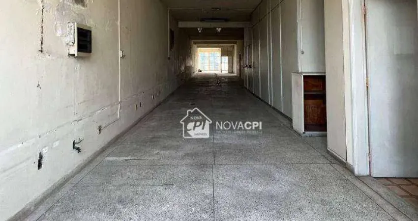Loja para alugar, 303 m² por R$ 7.865,64/mês - Vila Matias - Santos/SP