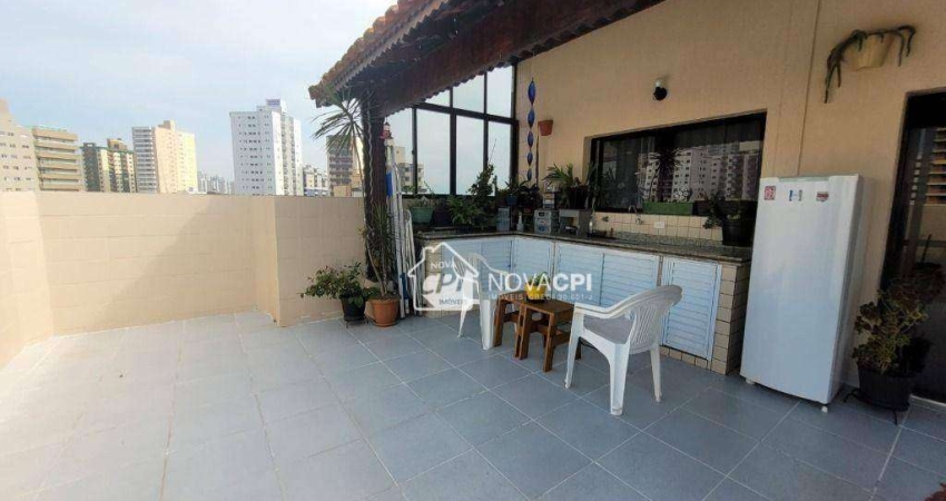 Cobertura à venda, 161 m² por R$ 480.000,00 - Tupi - Praia Grande/SP