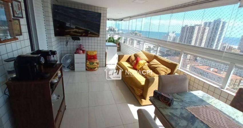 Apartamento com 3 quartos à venda na Rua Balneário Camburiu, Aviação, Praia Grande
