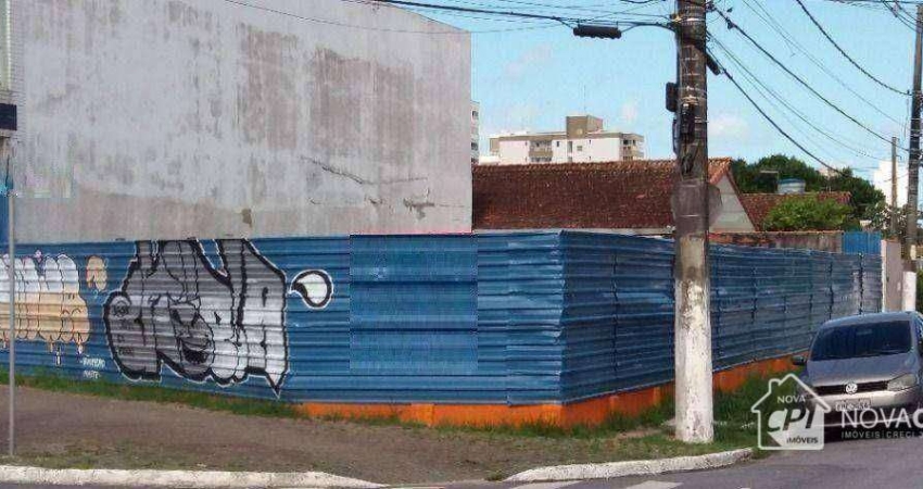 Terreno comercial para alugar na Rua Osmar Antoniolli, Vila Mirim, Praia Grande