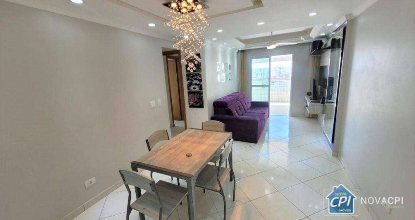 Apartamento com 2 quartos mobiliado Tupi em Praia Grande/SP
