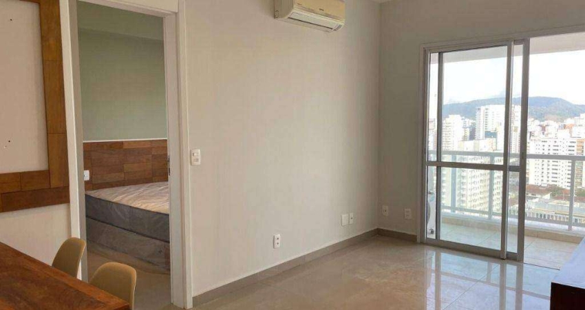 Apartamento com 1 quarto à venda na Avenida Conselheiro Nébias, Boqueirão, Santos