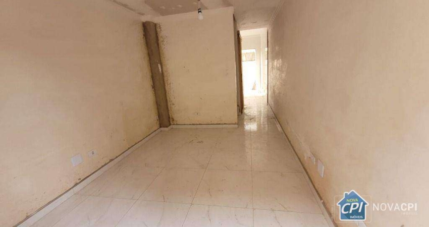 Casa em condomínio com área extera e 2 quartos no Tude Bastos em Praia Grande
