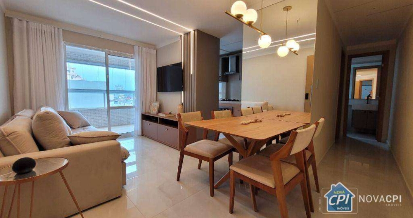 Apartamento com 1 Quarto Boqueirão na Praia Grande/SP