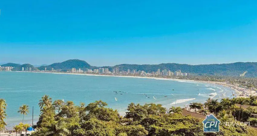 Apartamento em Guarujá Mobiliado Vista Mar Lazer Completo