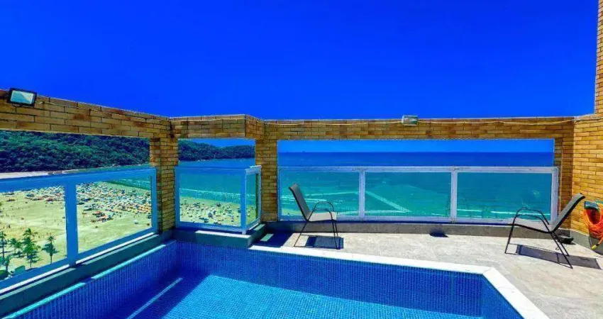 Cobertura Duplex com 3 Quartos Vista Mar Lazer Completo