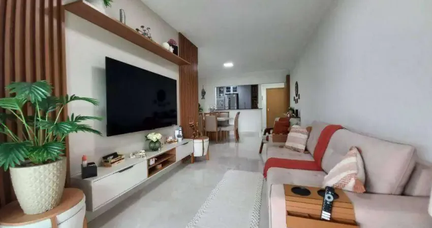 Apartamento  SEMI MOBILIADO com 3 Quartos no Caiçara em Praia Grande/SP