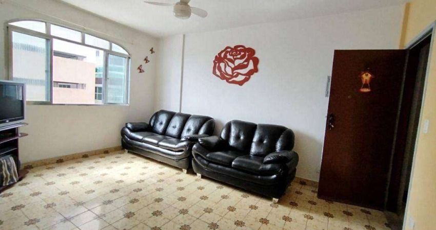 Apartamento com 1 Quarto Mobiliado no Bairro Ocian em Praia Grande SP