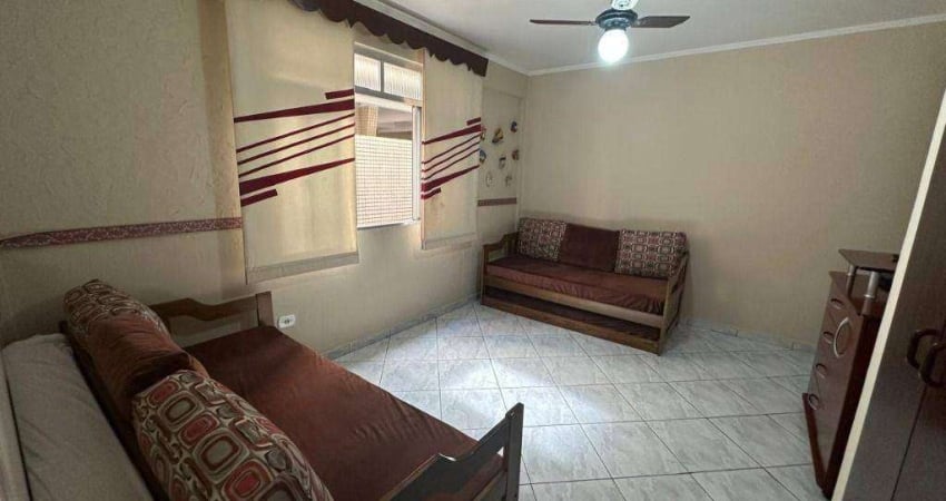 Kitnet Ampla e Bem Conservada no Canto do Forte com 36m² – Aceita Financiamento