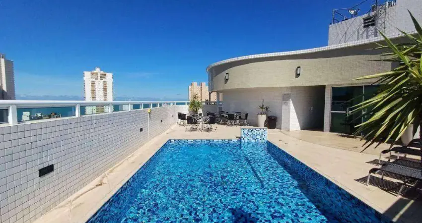 Apartamento à venda na Vila Guilhermina, Praia Grande – 116m², 3 Dormitórios, Varanda Gourmet e Lazer Completo