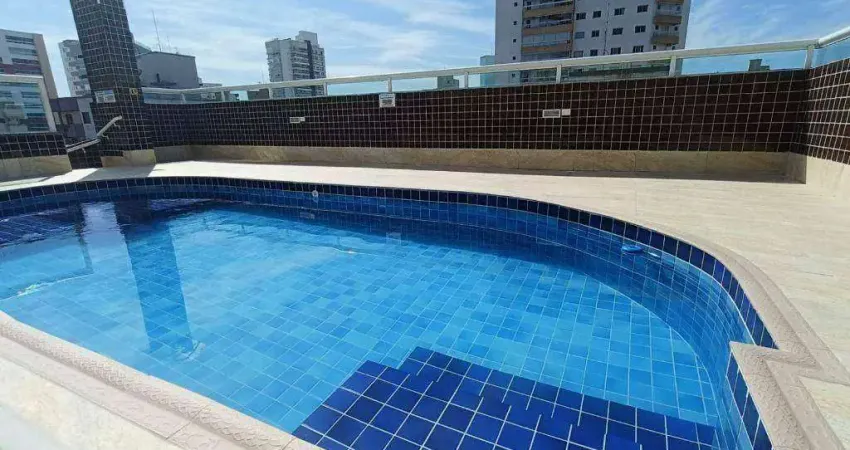 Apartamento à venda com 2 dormitórios, 1 suíte, sacada e área de lazer completo