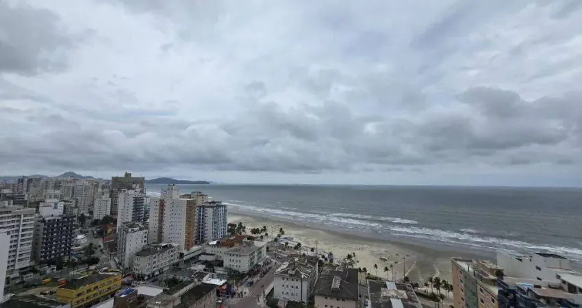 Cobertura com vista para o mar no bairro Ocian – 3 dormitórios, piscina privativa e churrasqueira