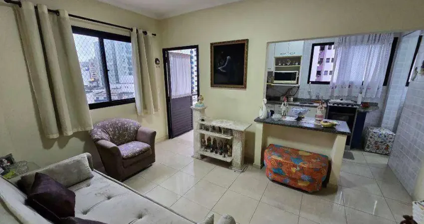 Apartamento MOBILIADO com 1 Quarto na Vila Guilhermina em Praia Grande/SP
