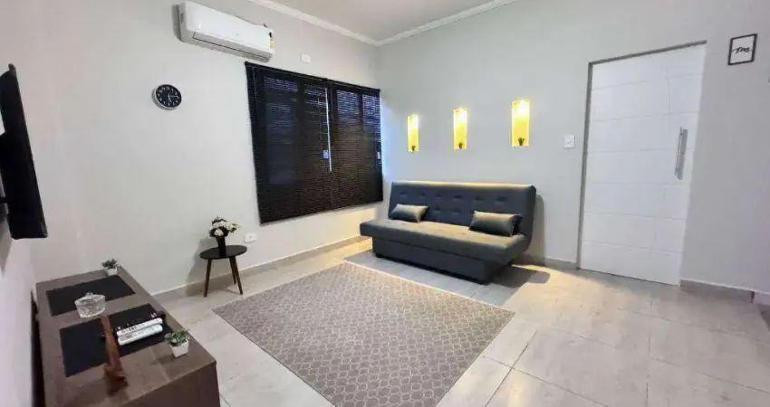 Apartamento com 1 Quarto Boqueirão na Praia Grande/SP