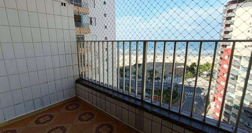 Apartamento com 2 Quartos Mobiliado e Vista Mar à Venda na Guilhermina – Praia Grande/SP