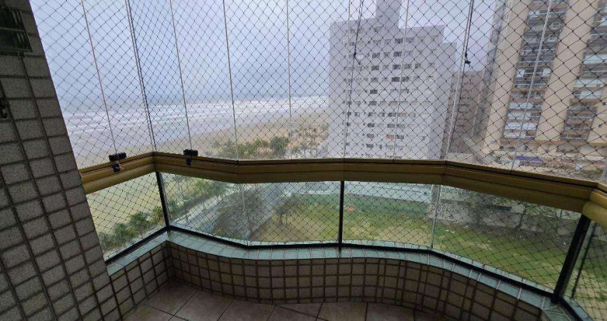 Apartamento Vista Mar com 3 Quartos na Aviação em Praia Grande/SP