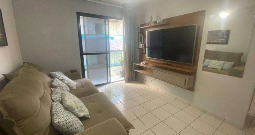 Apartamento mobiliado para locação no bairro Ocian em Praia Grande 200 metros da praia