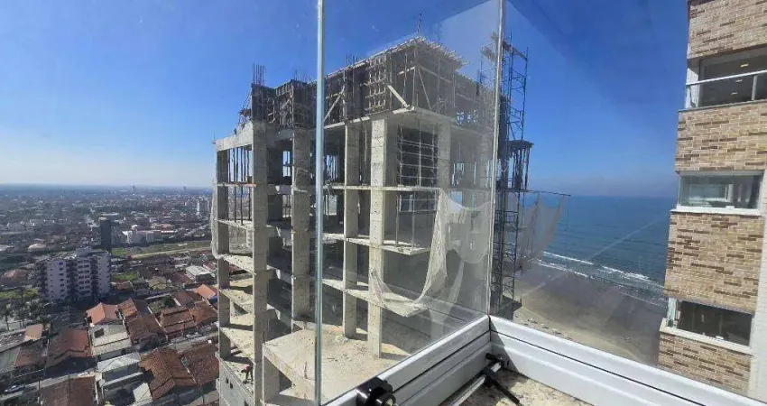 Cobertura VISTA MAR com 3 Quartos no Caiçara em Praia Grande/SP