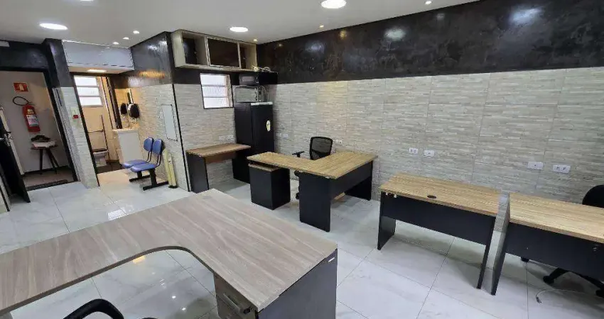 Sala comercial com 1 sala para alugar na Travessa Vicente Demasi, Boqueirão, Praia Grande