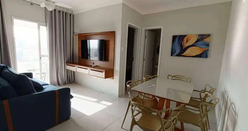 Apartamento mobiliado com 1 Quarto na Aviação em Praia Grande/SP