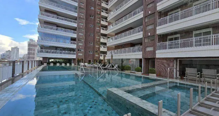 Apartamento com 2 quartos, suíte e lazer completo no canto do forte – andar alto e 2 vagas privativas!