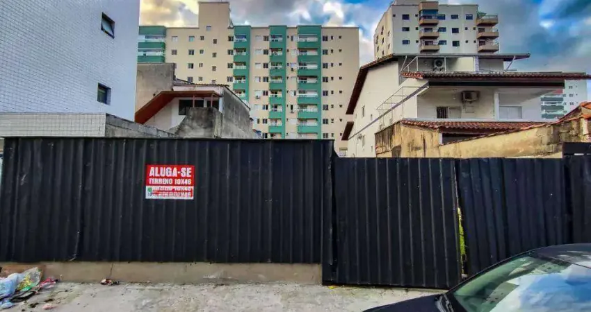 Terreno comercial para alugar na Rua Amazonas, Canto do Forte, Praia Grande