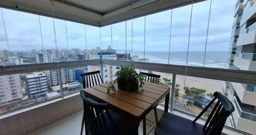 Apartamento à venda em praia grande/sp – 2 quartos, 1 suíte, vista para o mar e lazer completo