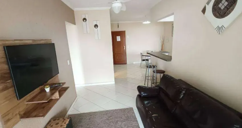 Apartamento 2 quartos com suíte e sacada gourmet a 90m da praia em praia grande