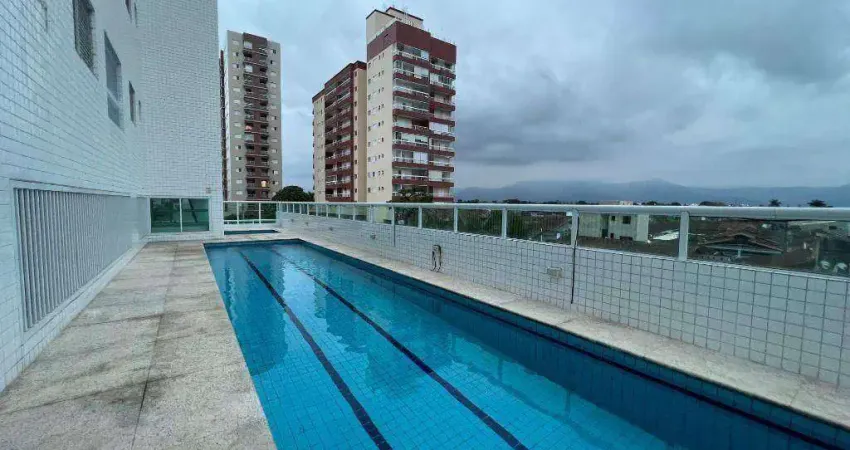 Apartamento com 1 quarto lazer completo aviação praia grande/sp