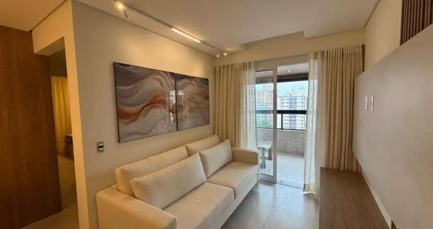 Apartamento novo à venda na guilhermina, praia grande – 2 quartos, 1 suíte e varanda gourmet