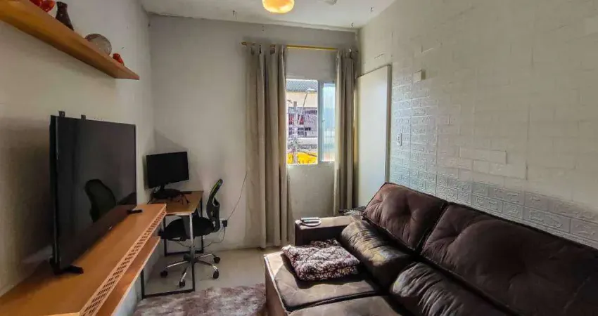 Kitnet à venda na guilhermina, praia grande mobiliado oportunidade