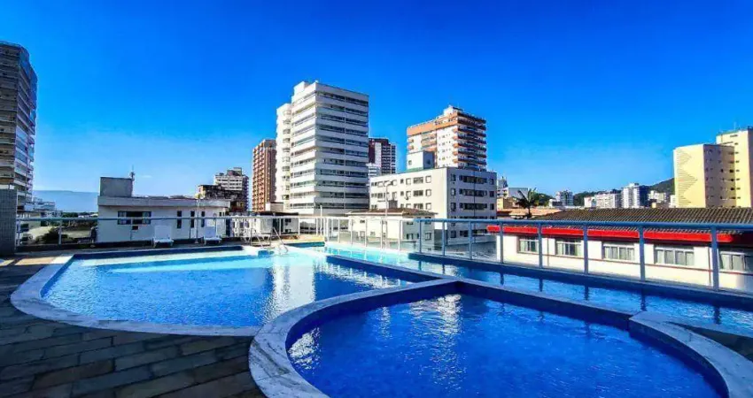 Apartamento 2 quartos com suíte, 2 vagas e lazer completo no boqueirão – praia grande