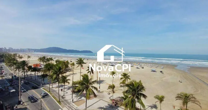 Apartamento para locação na guilhermina – 1 quarto mobiliado com vista mar!