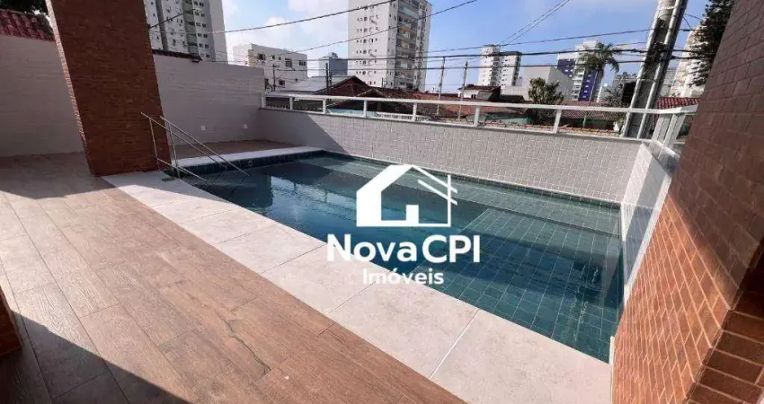 Apartamento com 1 quarto para alugar na Rua Nicarágua, Guilhermina, Praia Grande