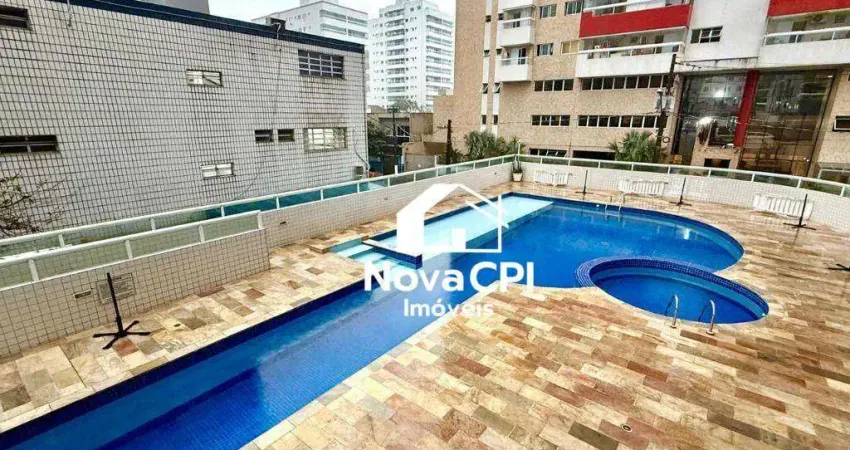 Apartamento com vista mar e lazer completo na ocian – praia grande