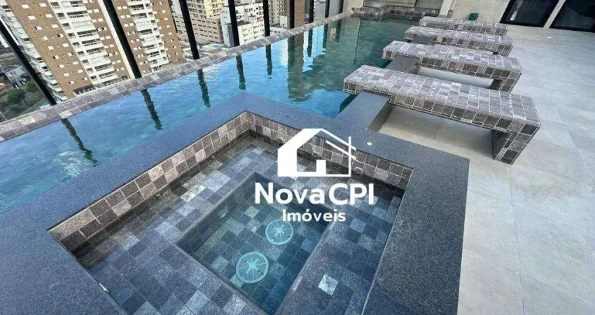 Apartamento no canto do forte com 2 quartos, sacada gourmet e lazer completo