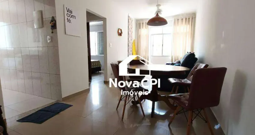 Apartamento 1 quarto na vila tupi – 60 m², porteira fechada, 1 vaga e próximo à praia