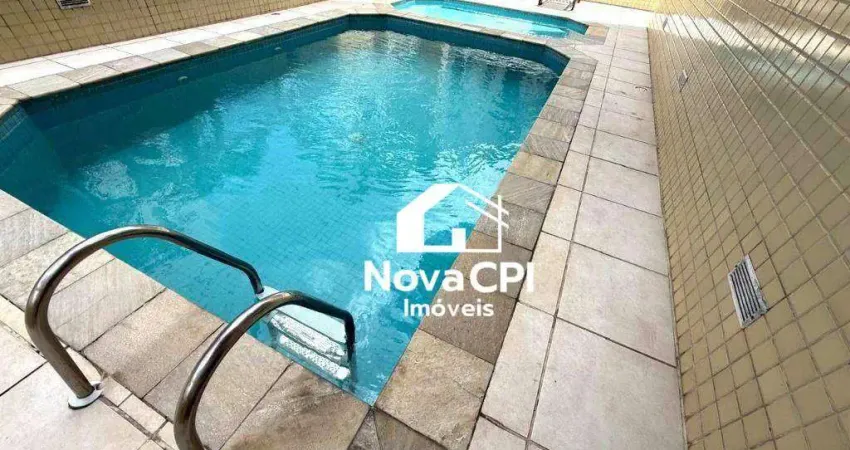 Apartamento com 1 quarto na vila guilhermina praia grande/sp