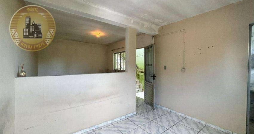 Casa com 1 dormitório para alugar, 40 m² por R$ 600/mês - Jardim Thelma - São Bernardo do Campo/SP