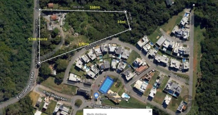 Terreno à venda na Estrada Gedeon Leite, Hípica, Porto Alegre