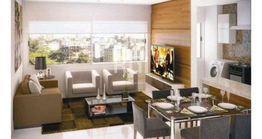 Apartamento para Venda - 57.51m², 2 dormitórios, sendo 1 suites, 1 vaga - Santo