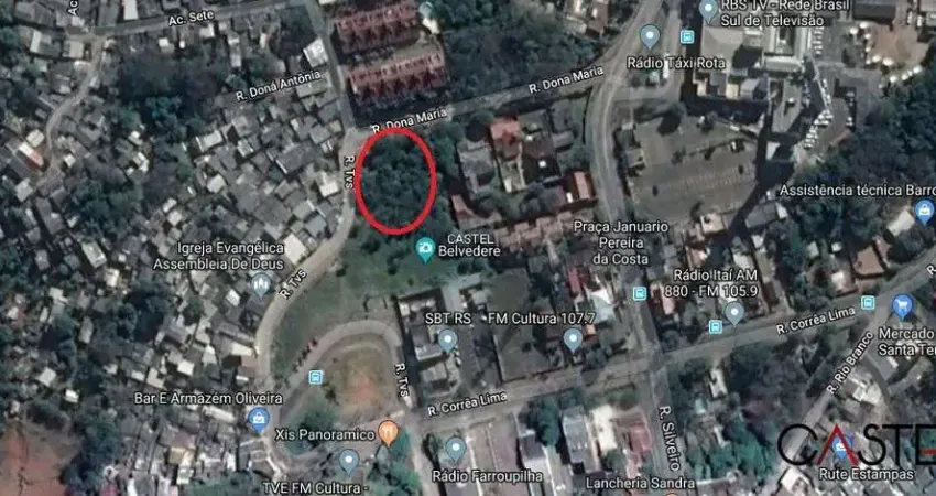 Terreno à venda na Rua Dona Maria, 2, Santa Tereza, Porto Alegre