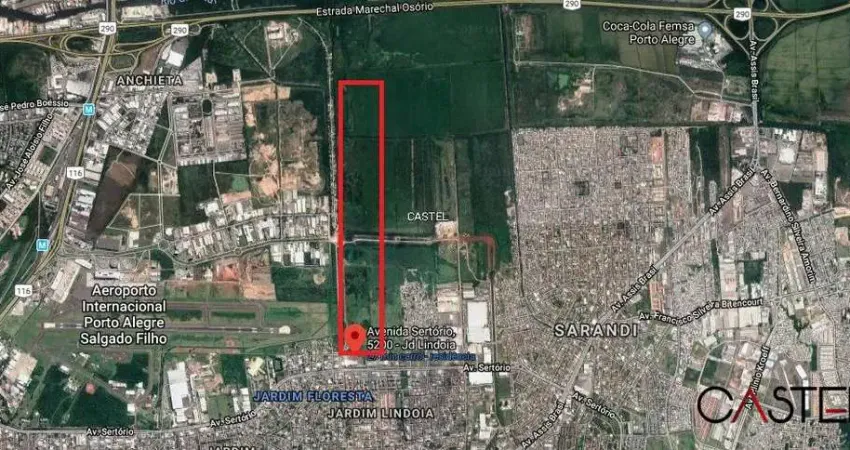 Terreno à venda na Avenida Sertório, 5200, Jardim Lindóia, Porto Alegre