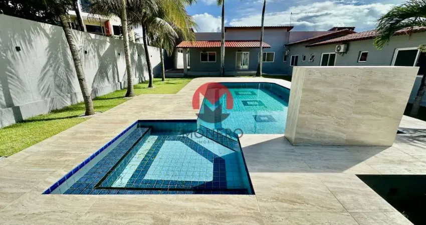 MANSÃO com 450m² à VENDA apenas 400 METROS da PRAIA e perto do BEACH PARK | Porto das Dunas, Aquiraz-CE
